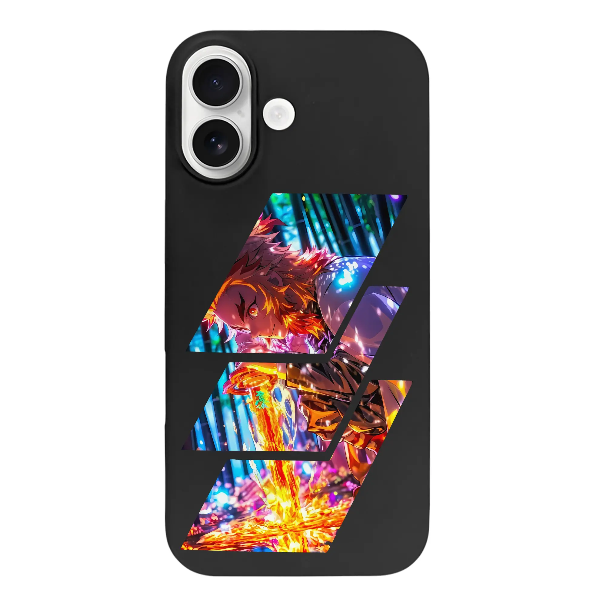 鬼滅の刃 グッズ,煉獄 杏寿郎 - iPhone 17 シリーズ シリコンケース 薄型 耐衝撃 指紋防止 ソフトタッチカバー 精密フィット 傷防止 保護ケース iPhone 17/17 Air/17 Pro/17 Pro Max 対応